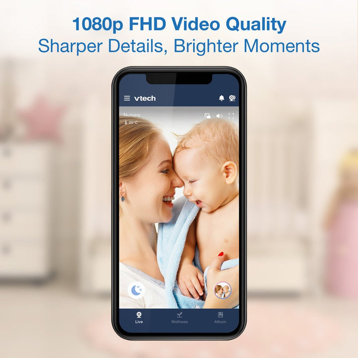 VTech RM4761 3.5" Smart Video Baby Monitor