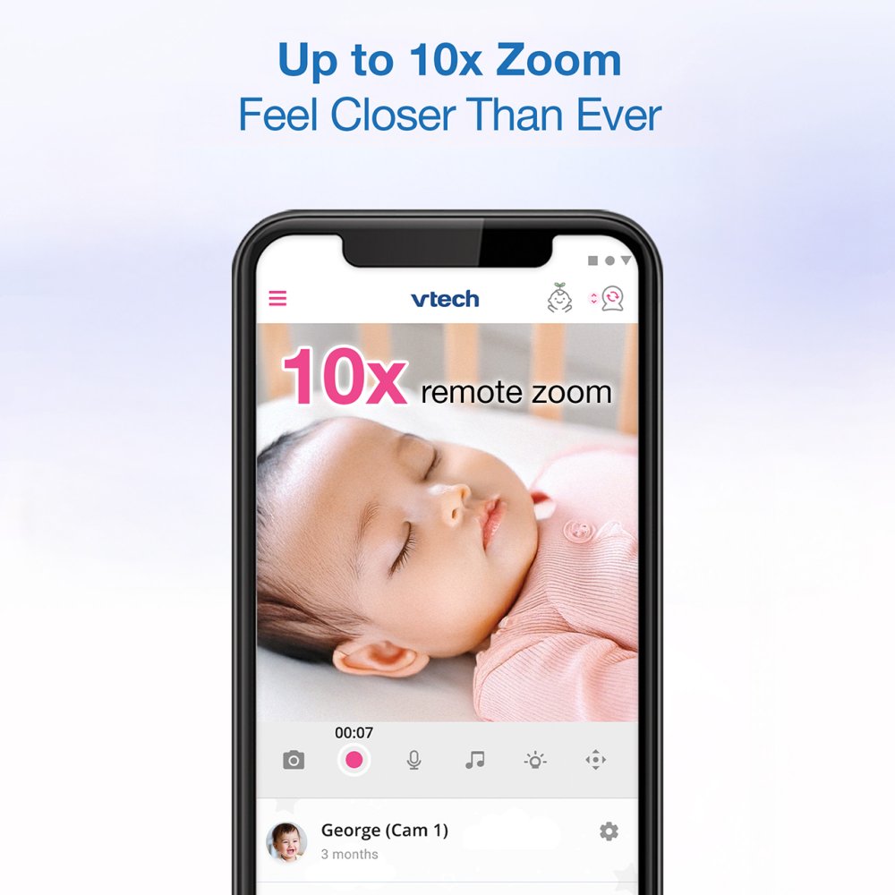VTech RM4761 3.5" Smart Video Baby Monitor