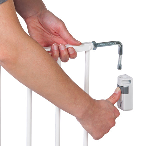 Safety 1st Wall Fixing Extending Metal White Gate