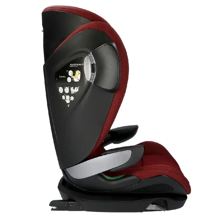 Avionaut MaxSpace Airflow i-Size High Back Booster Car Seat – Red