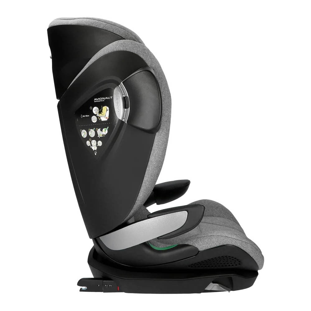Avionaut MaxSpace Smart High Back Booster Car Seat – Grey