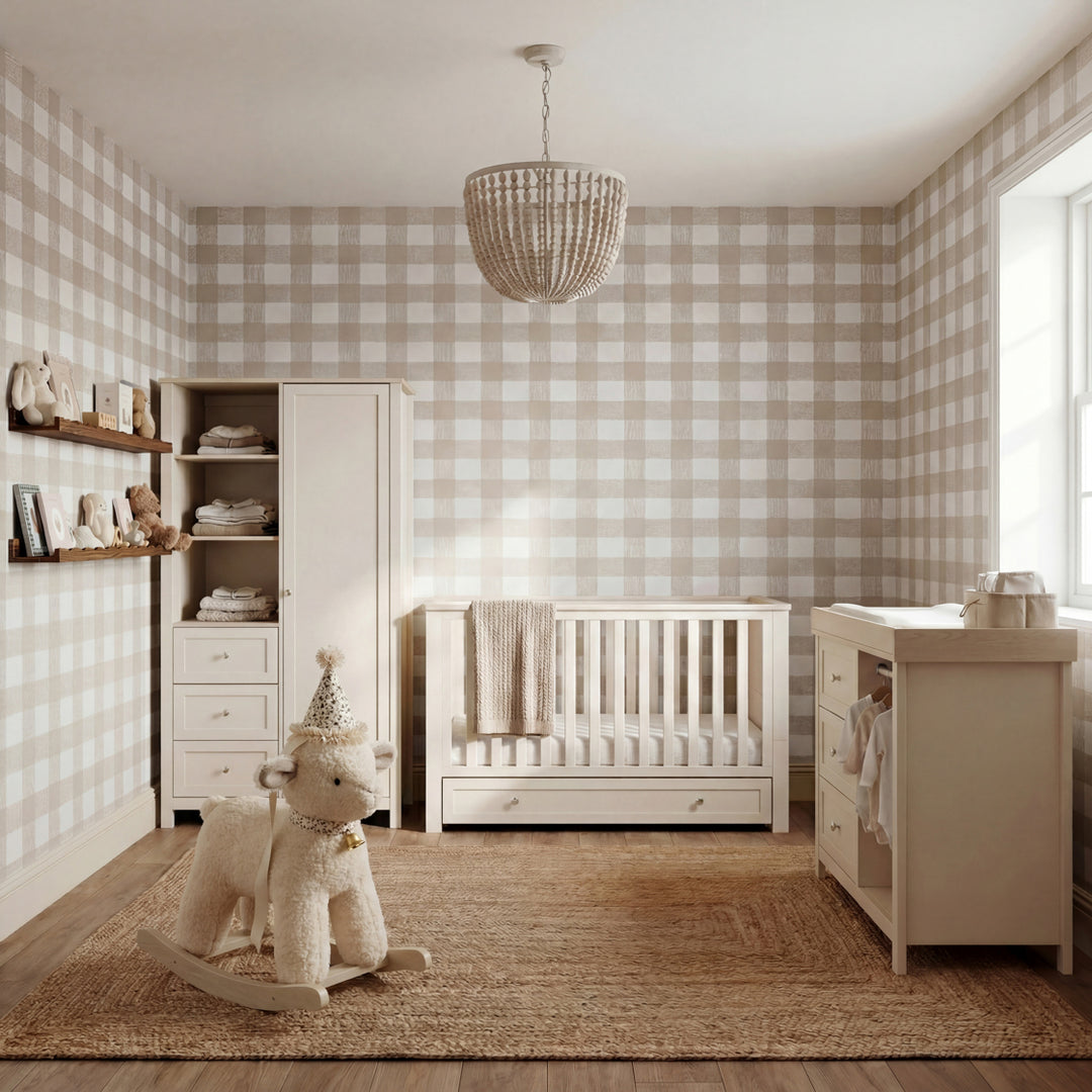Bebe & Beyond Wanderer 3 Piece Room Set - Cashmere & Oak