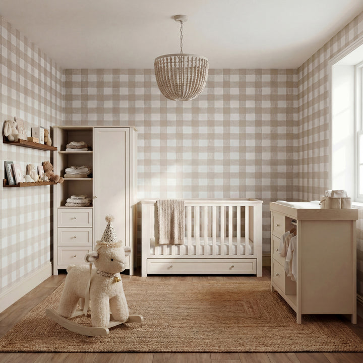 Bebe & Beyond Wanderer 3 Piece Room Set - Cashmere & Oak