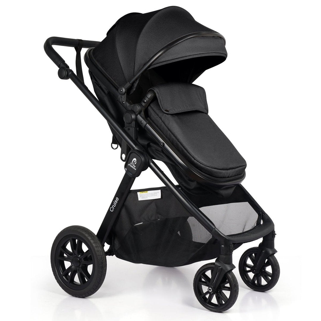 For Your Little One Cruise 3-in-1 Travel System with ISOFIX - Eclipse Black