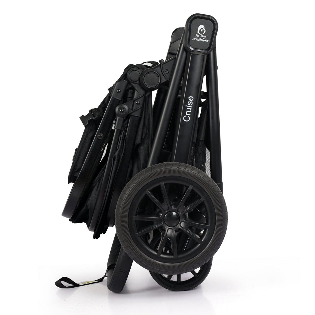 For Your Little One Cruise 3-in-1 Travel System with ISOFIX - Eclipse Black