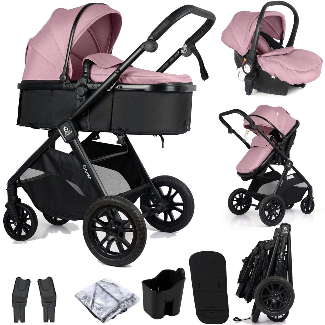 For Your Little One Cruise 3 in 1 Travel System – Blush Rose