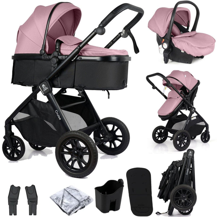 For Your Little One Cruise 3 in 1 Travel System – Blush Rose