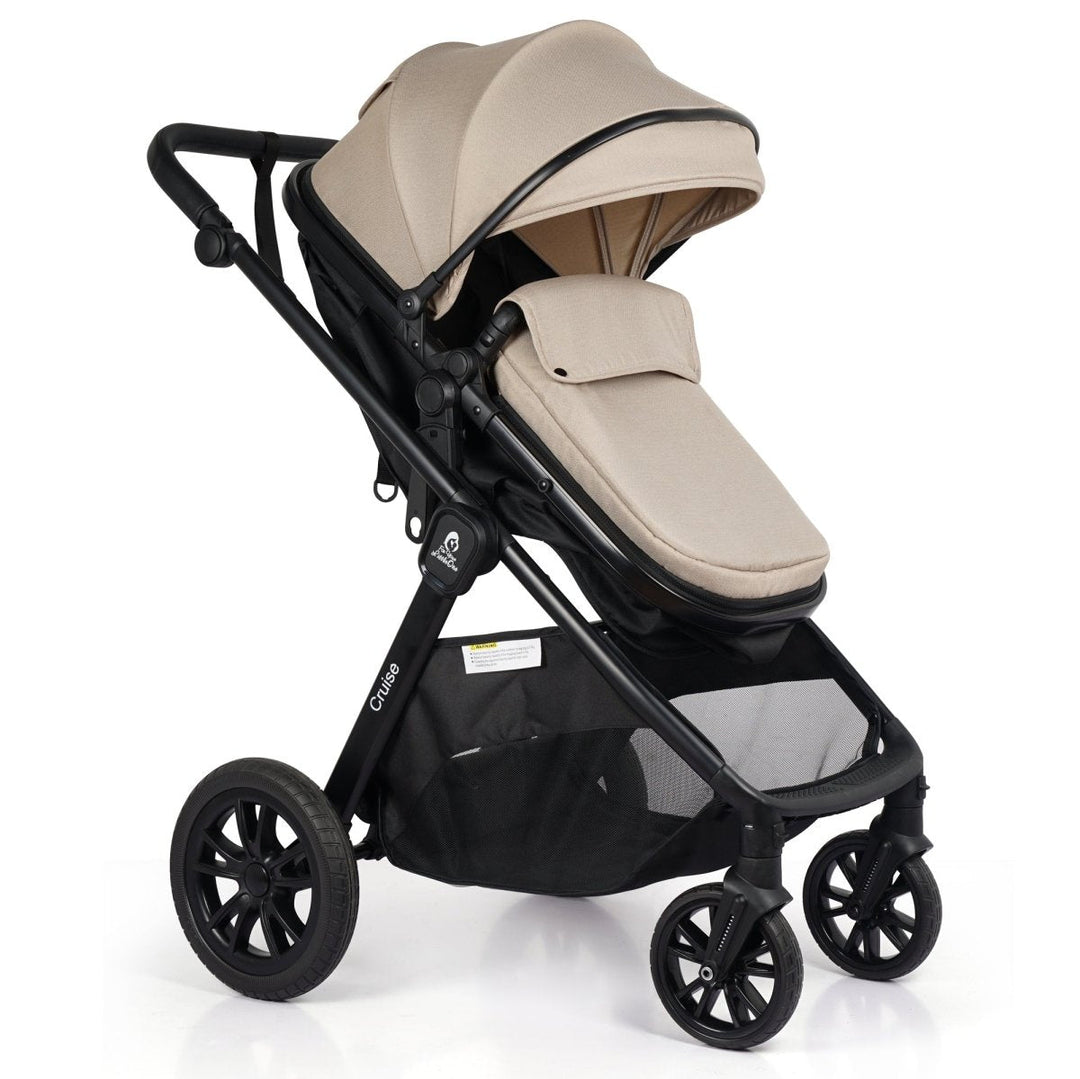 For Your Little One Cruise 3-in-1 Travel System with ISOFIX - Dune Beige
