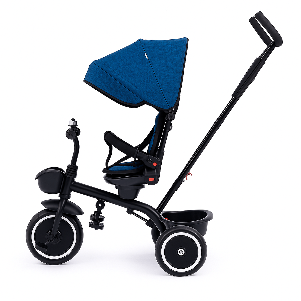 For Your Little One 6 in 1 Trike V3 – Blue (9 Months – 5 Years)