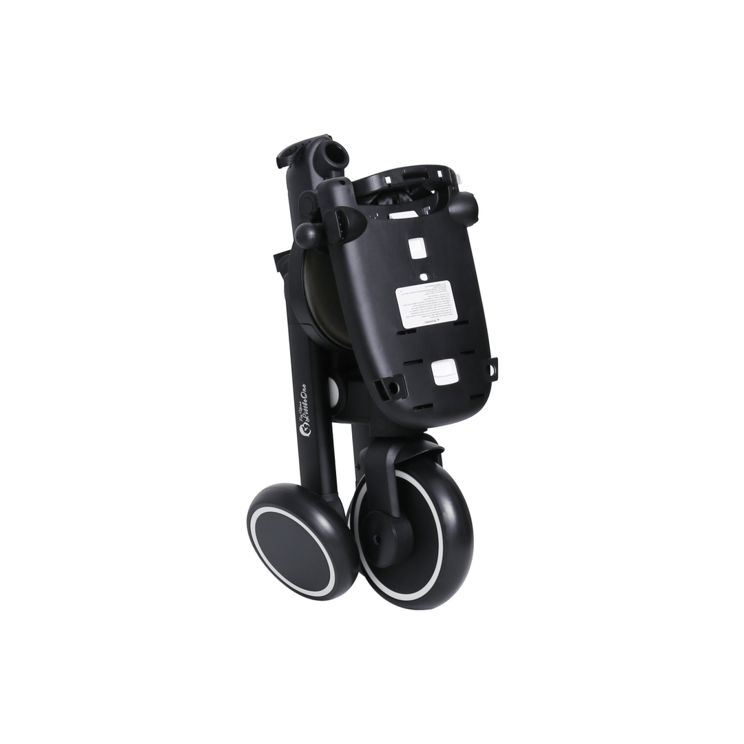For Your Little One Xplor 6 in 1 Foldable Trike - Jet Black (10m-4y)