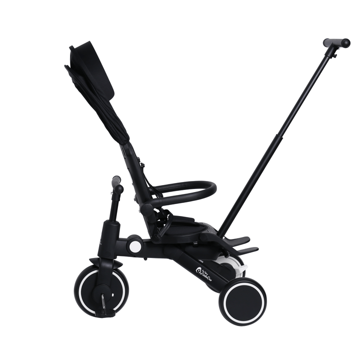 For Your Little One Xplor 6 in 1 Foldable Trike - Jet Black (10m-4y)