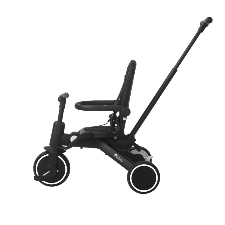For Your Little One Xplor 6 in 1 Foldable Trike - Jet Black (10m-4y)