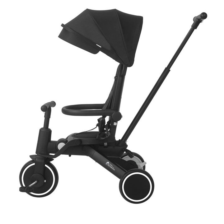 For Your Little One Xplor 6 in 1 Foldable Trike - Jet Black (10m-4y)