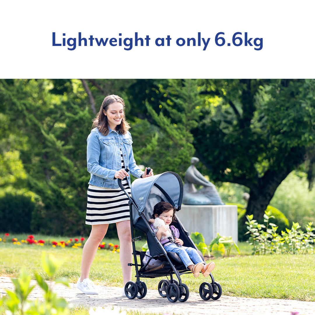 Graco EZLite Lightweight Travel Stroller - Stormy