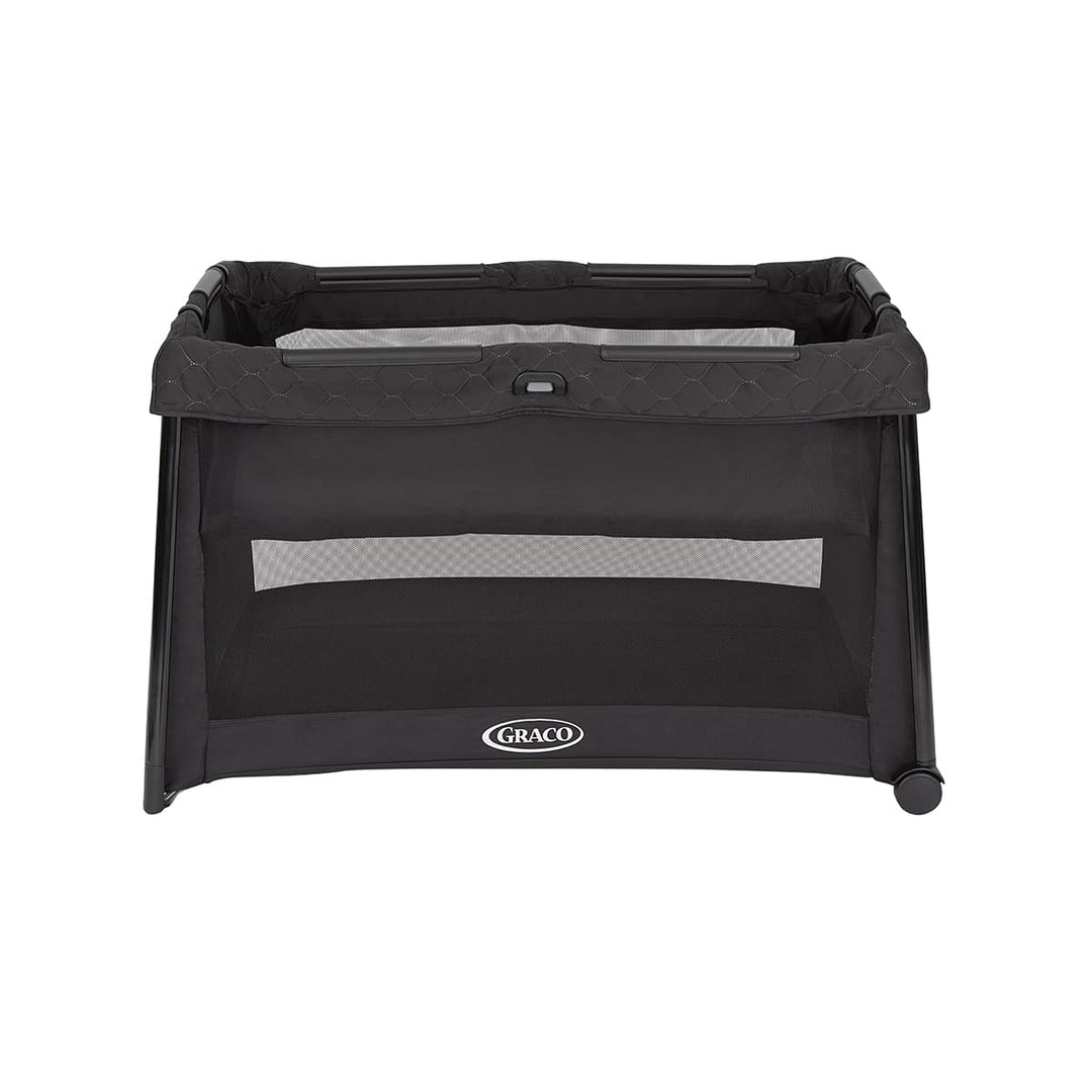 Graco FoldLite LX Travel Cot with Bassinet - Midnight