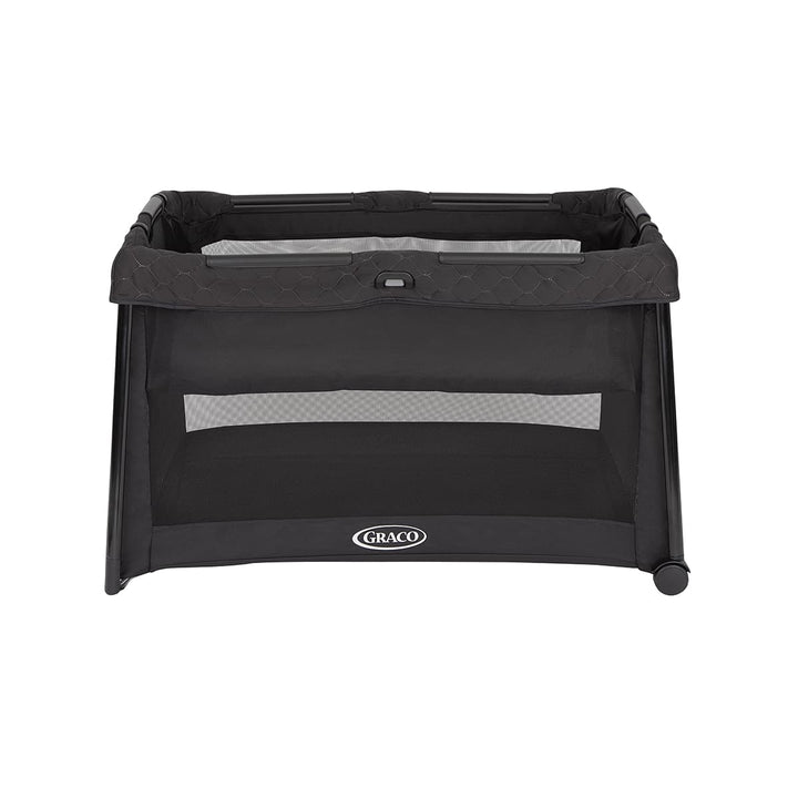 Graco FoldLite LX Travel Cot with Bassinet - Midnight