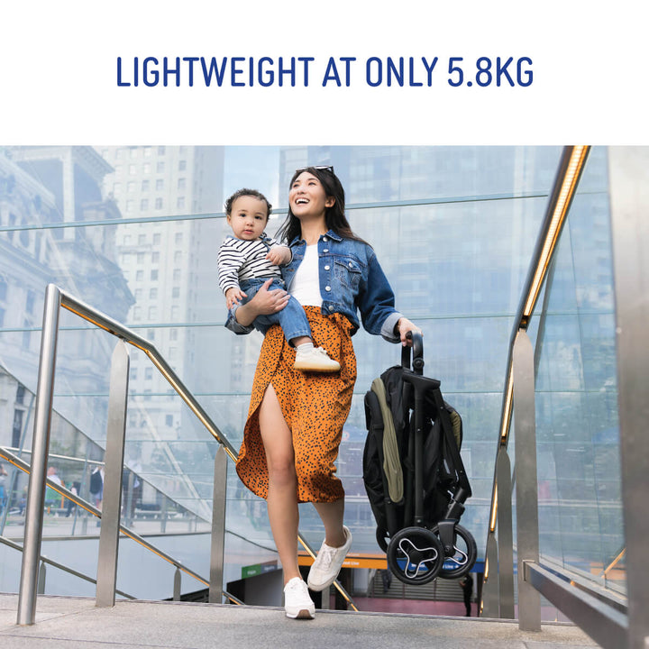 Graco Myavo Lightweight Travel Stroller - Steeple Gray