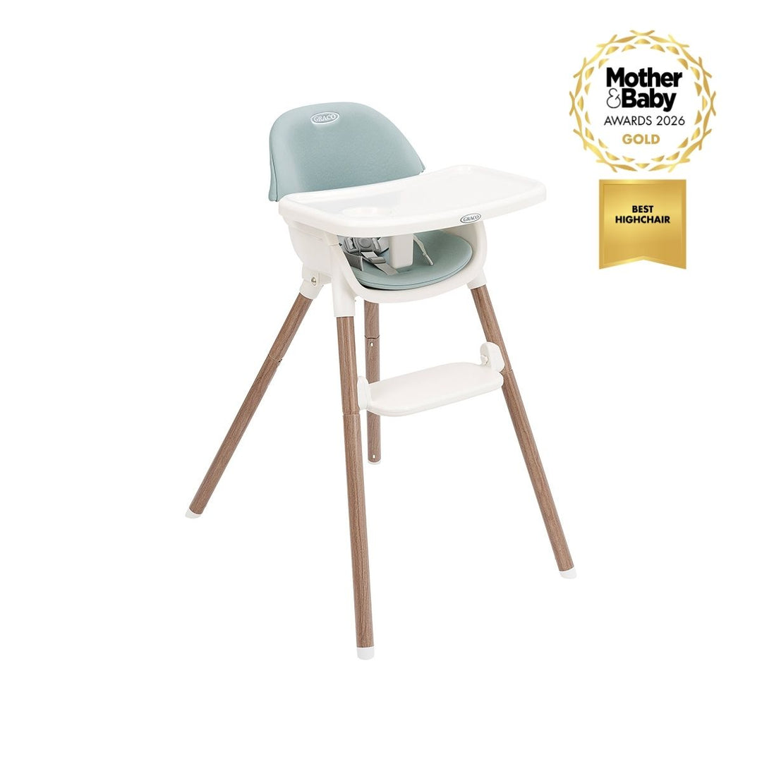 Graco Presti 3-in-1 Highchair – Duck Egg