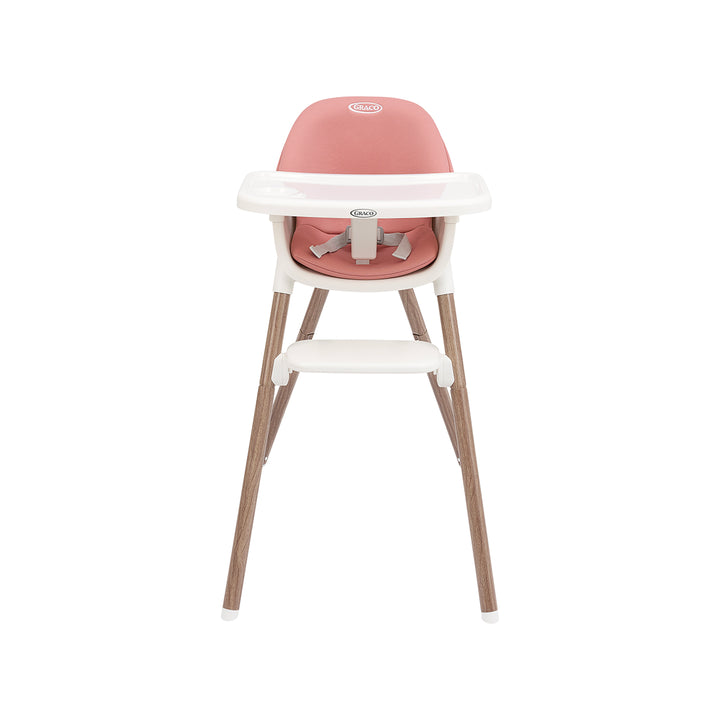 Graco Presti 3-in-1 Highchair – Dusty Rose