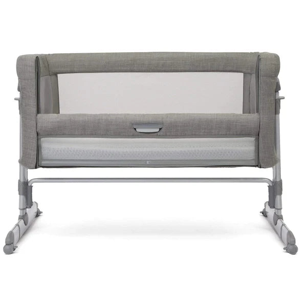 Joie Roomie Glide Bedside Crib – Foggy Grey