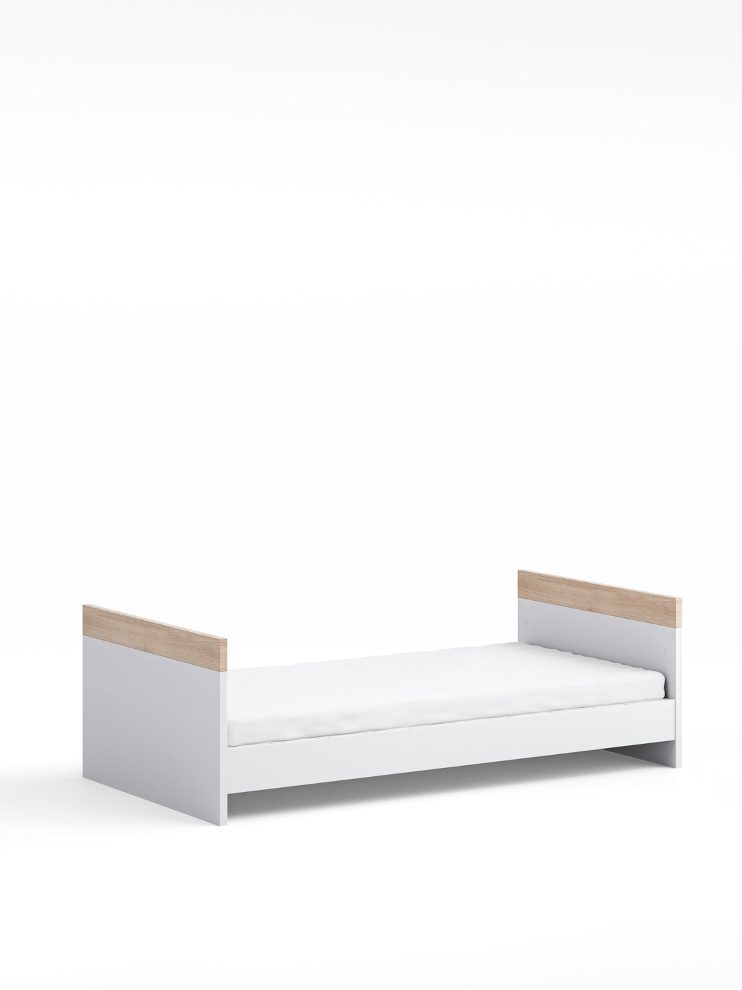 Little Acorns Burlington Cot Bed – White & Oak