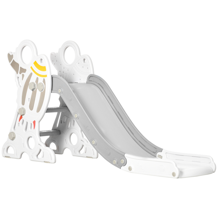 AIYAPLAY Space-Themed Baby Slide – Grey (Ages 1.5–3 Years)
