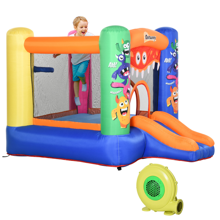Outsunny Monster Design Bouncy Castle