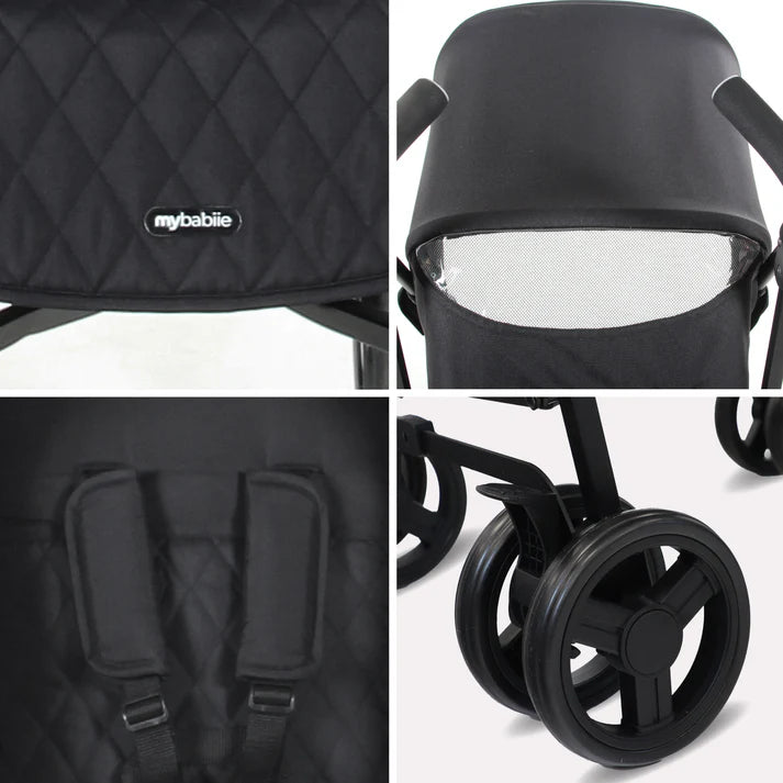 My Babiie MB01 kightweight stroller features