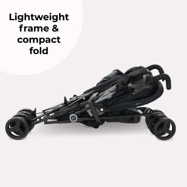 My Babiie MB02 Lightweight Stroller showing compact fold
