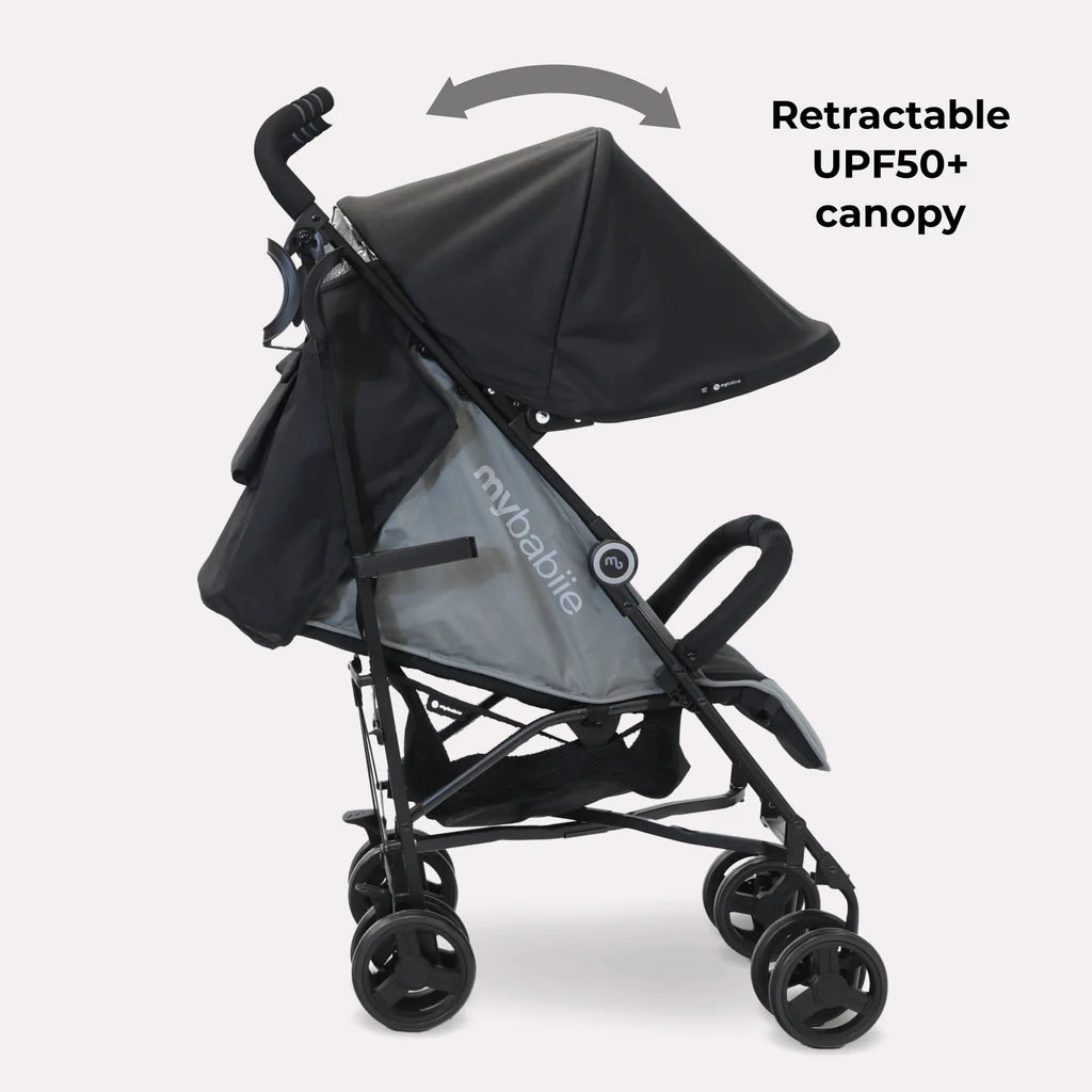 My Babiie MB02 Lightweight Stroller with UPF50+ canopy