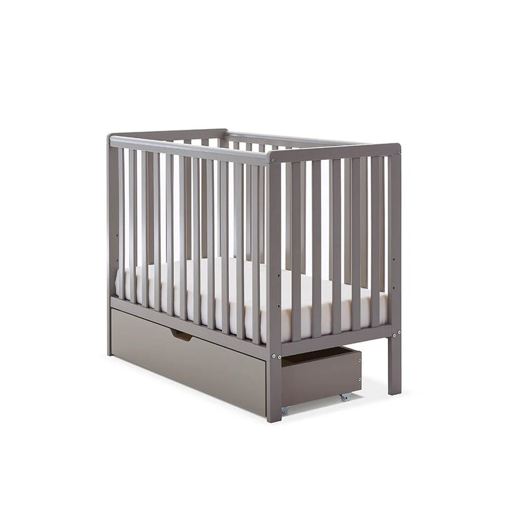 Obaby Bantam Space Saver Cot - Taupe Grey