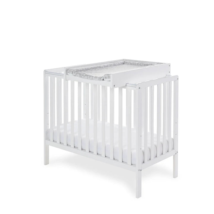 Obaby Bantam Space Saver Cot - White
