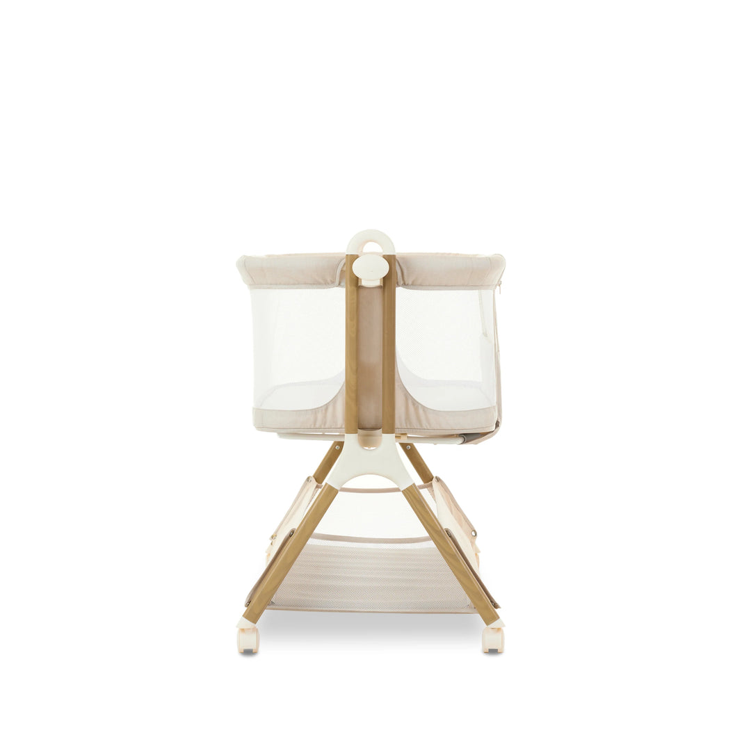 Obaby Cloud Bedside Crib - Oatmeal