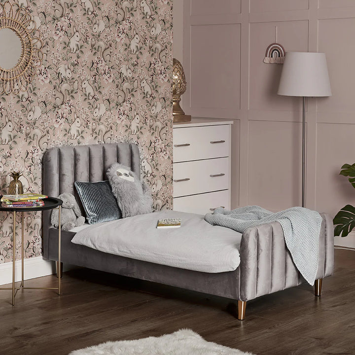 Obaby Gatsby Toddler Bed – Velvet Grey