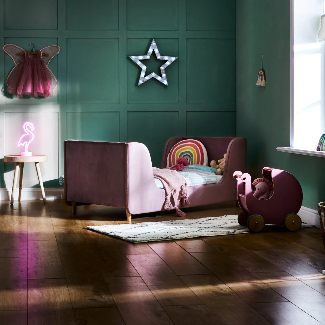 Obaby Lumi Toddler Bed – Dusty Pink
