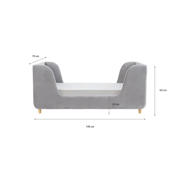 Obaby Lumi Toddler Bed – Dusty Pink