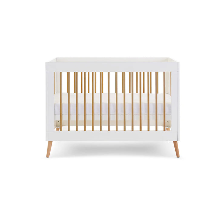Obaby Maya Mini 2 Piece Room Set - White With Natural