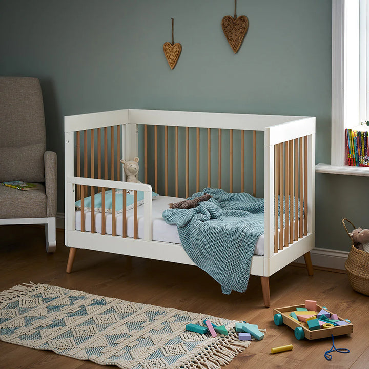 Obaby Maya Mini 2 Piece Room Set - White With Natural