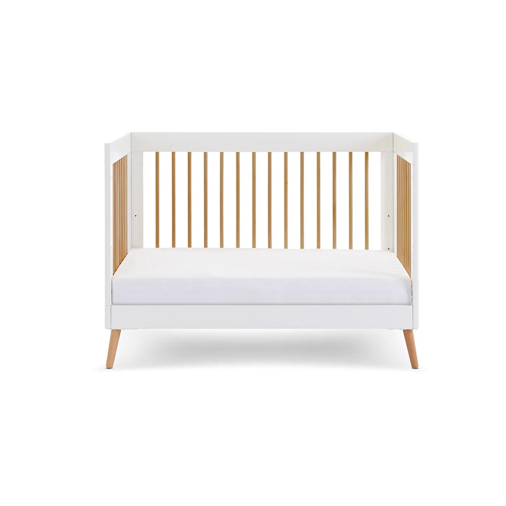 Obaby Maya Mini 2 Piece Room Set - White With Natural