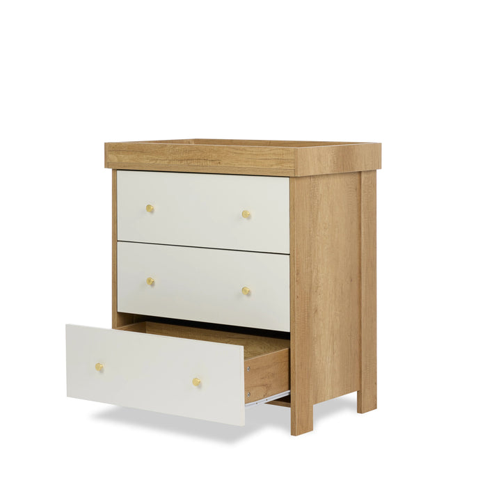 Obaby Nika 3 Piece Nursery Room Set – Oak & White