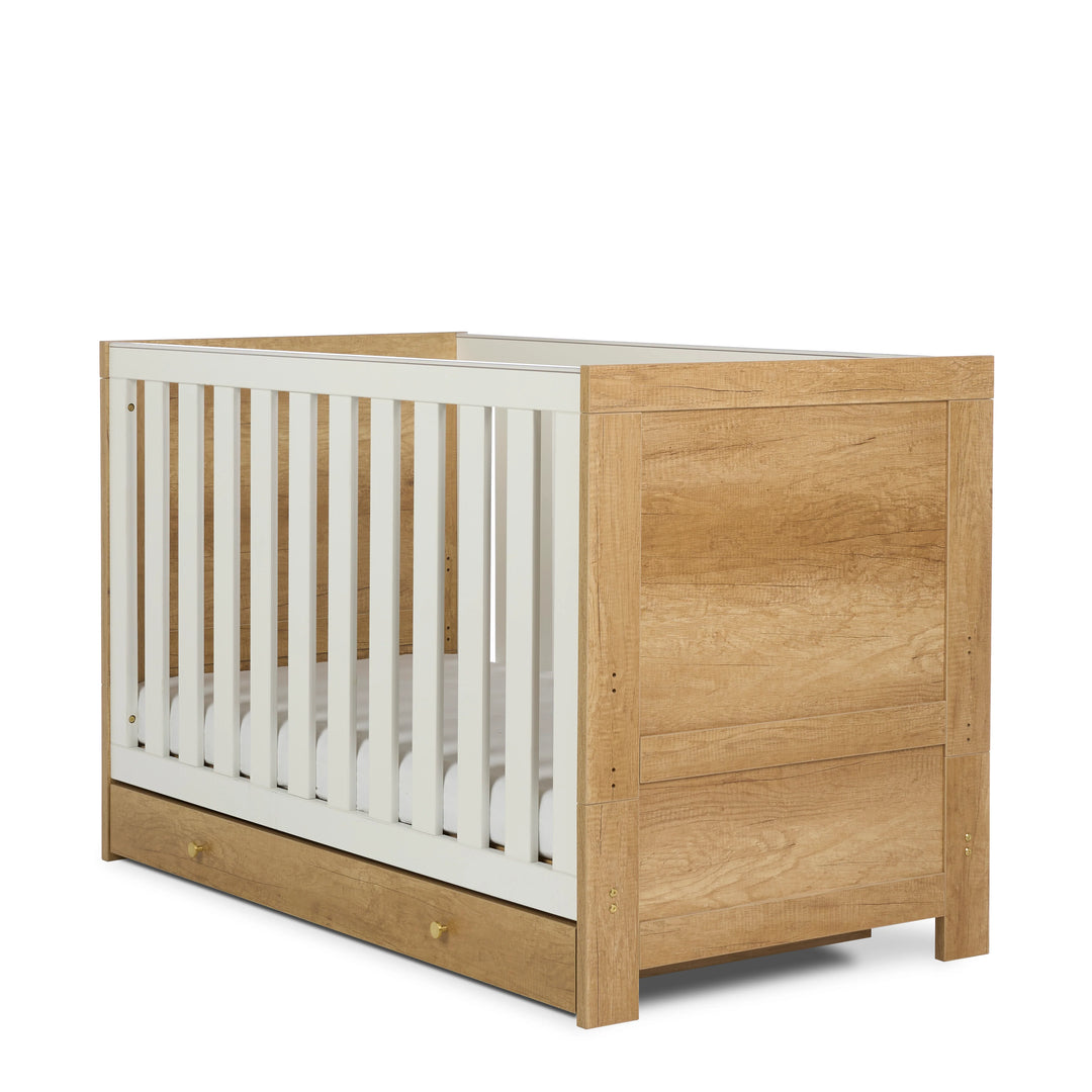 Obaby Nika 3 Piece Nursery Room Set – Oak & White