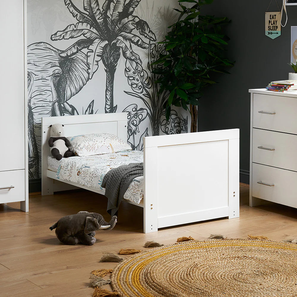 Obaby Nika 3 Piece Nursery Room Set – White Wash
