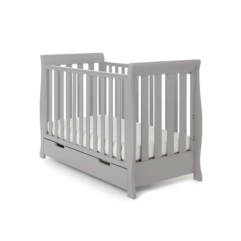 Obaby Stamford Mini Sleigh 2 Piece Room Set - Warm Grey