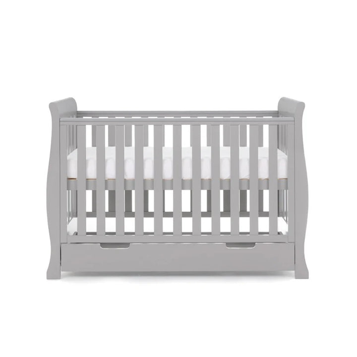 Obaby Stamford Mini Sleigh 2 Piece Room Set - Warm Grey
