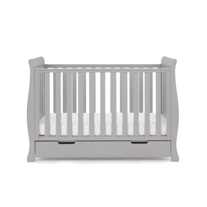 Obaby Stamford Mini Sleigh 2 Piece Room Set - Warm Grey