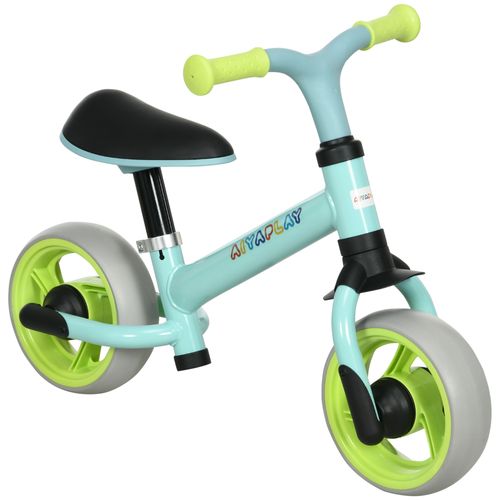 AIYAPLAY 8" Kids Balance Bike – Lightweight Toddler Training Bike, Green
