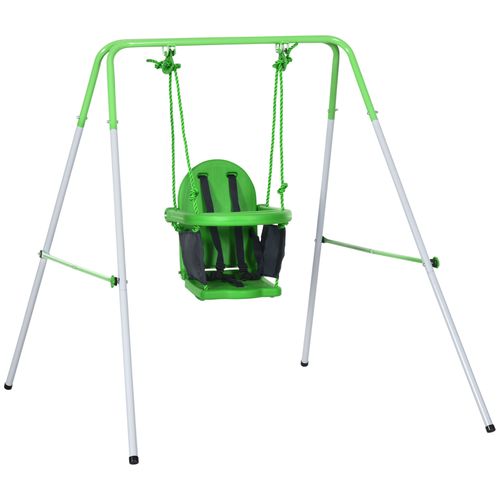 Outsunny Baby Swing with Seatbelt - Ages 6–36 Months