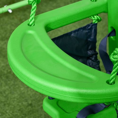 Outsunny Baby Swing with Seatbelt - Ages 6–36 Months