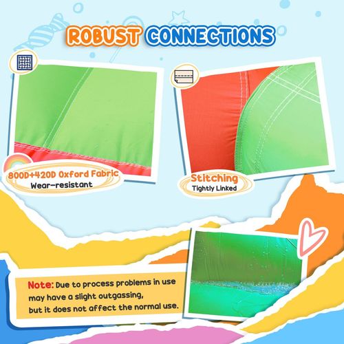 Outsunny Bouncy Castle with Slide & Blower