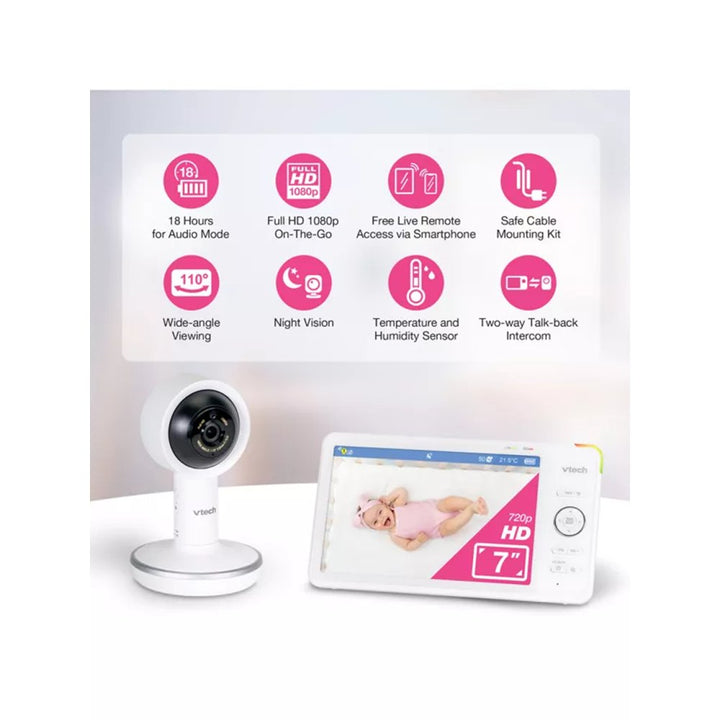 VTech RM77877HD 7" Over-the-Cot Video Monitor